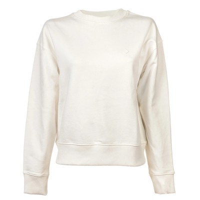 GANT Women's Sweatshirt - D1. Icon G Essential C-Neck Sweat ,Crew Neck, Logo Ecr