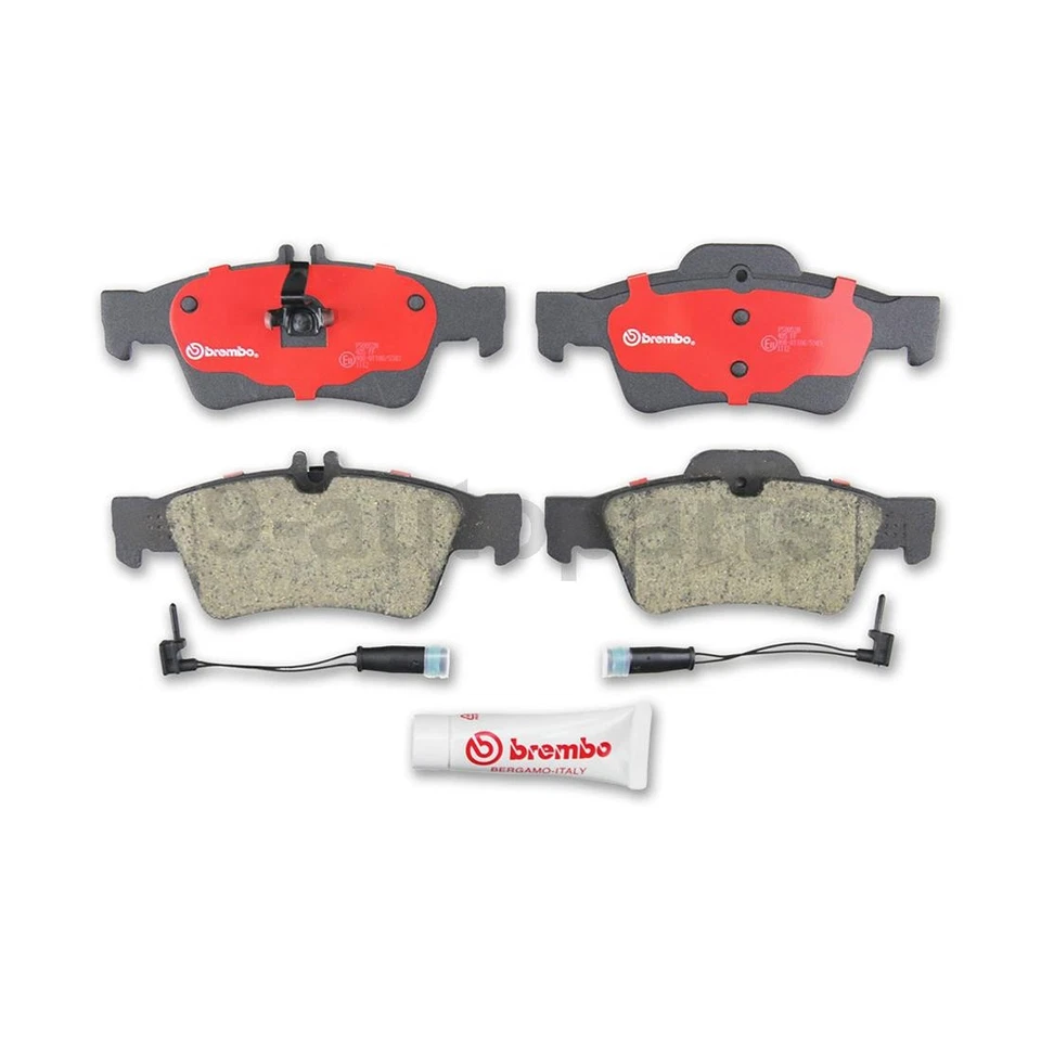 Kit freno trasero Brembo rotores pastillas cerámicas para Mercedes-Benz CLS63 AMG 2012-2013 Foto 3 de 4