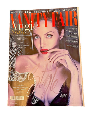 Vintage Vanity Fair UK Magazin September 2017 - Angelina Jolie Studio 54