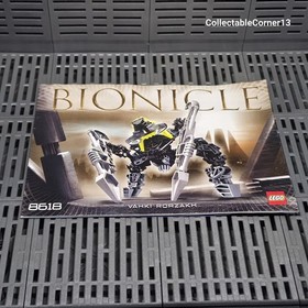 LEGO BIONICLE: Rorzakh (8618) Complete With Instructions, Canister, And Disk