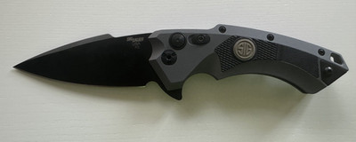 Hogue X5 3.5'' Sig Emperor Scorpion Flipper, Folding Knife Spear poin CPM154