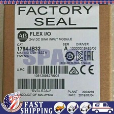 New Factory Sealed Allen Bradley 1794-IB32 FLEX I/O SER A Input Module 1794-IB32