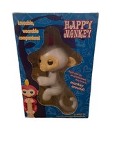 Fingerling Happy Monkey Interactive Finger Toy Collectible - White