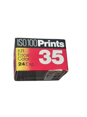 3M Focal Color Film, ISO 100   24 Exp   ISO 100/21 Expired 1987 Sealed NEW