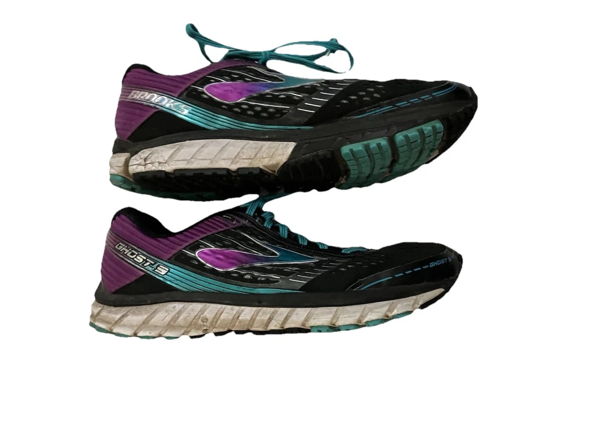 Brooks Ghost 9 Black/Purple for sale | eBay