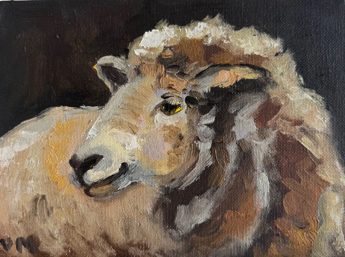 原始绵羊画| eBay