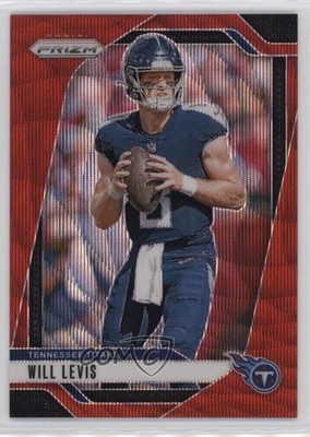 2024 Panini Prizm Red Wave Prizm 88/149 Will Levis #277 1pe9