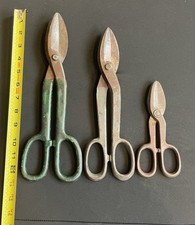 Set aus drei (3) Vintage gesenkgeschmiedeten Blechscheren - Diamalloy / Pexto / Samson