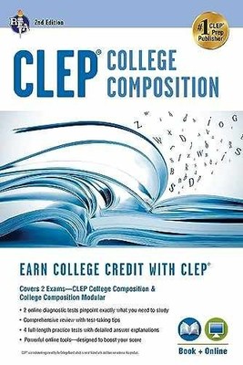 CLEP  College Composition - Paperback, by Smith Rachelle; Marulllo - Acceptable