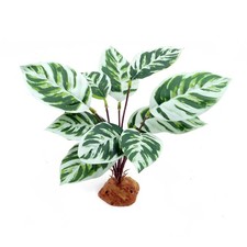 Reptile Artificial Plants, Terrarium Decorations, Amphibian Habitat Hideout P...