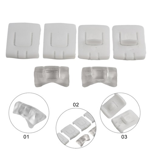 Pack de 6 guidants de rail de siège premium pour golf MK1 MK2 MK3 Corrado - Picture 10 of 12