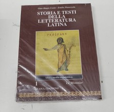 Storia e testi della letteratura latina VOL 1 Giangio Conte Emilio Pianezzola