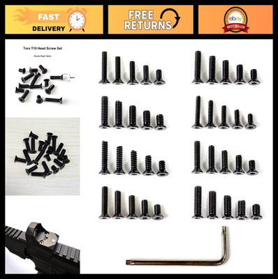 Screw Kit for Red Dot Sight - M3, M3.5, M4, #4-40 to #8-40 Torx Screws, 12.9G, 6
