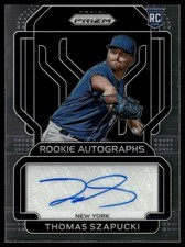 2022 Panini Prizm #RA-TS Thomas Szapucki Rookie Autographs