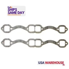 Beyea Headers HG23SP, 2 Pack Graphite Exhaust Gasket Sbc 23 Small Port (Pair) 