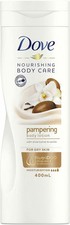 Dove Body Lotion Pampering Shea Butter 400ml Nourishing Moisturiser