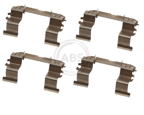 Front A.B.S. 1632Q Accessory Kit, disc brake pad for NISSAN