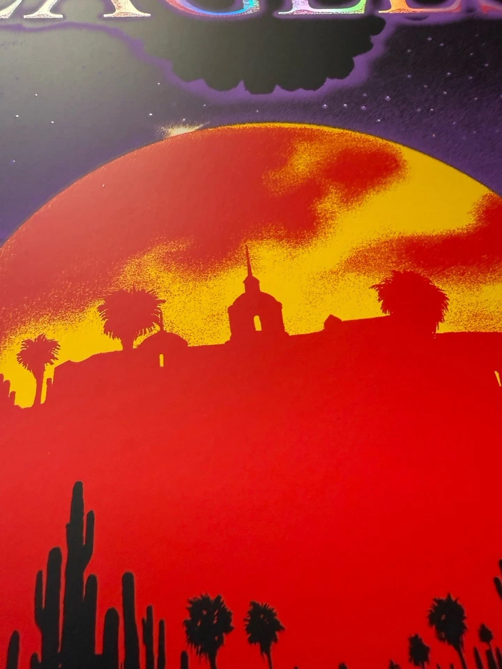 Póster de The Eagles FOIL - 1 y 2 de noviembre de 2024 (18 x 24) Esfera Las Vegas OFICIALl Foto 3 de 4