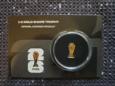 Gold 1g FIFA World Cup 2026 Trophy Proof Solomon Islands