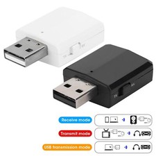 USB 5.0 Transmitter Receiver Stereo Audio Adapter AUX 3.5mm Sound Card