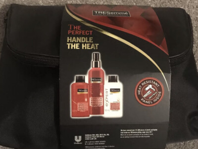 TRESemmé Shampoo Conditioner Haarpflege Griff Hitzefest Styling Tasche Geschenkset
