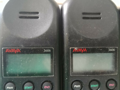  AVAYA  WIRELESS HANDSET  3606  lot of 10 see pictures