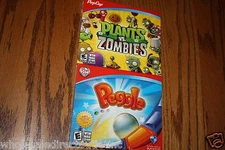 Pop Cap Plants Vs. Zombies & Peggle Combo Pack Win Mac CD-Rom Software  New
