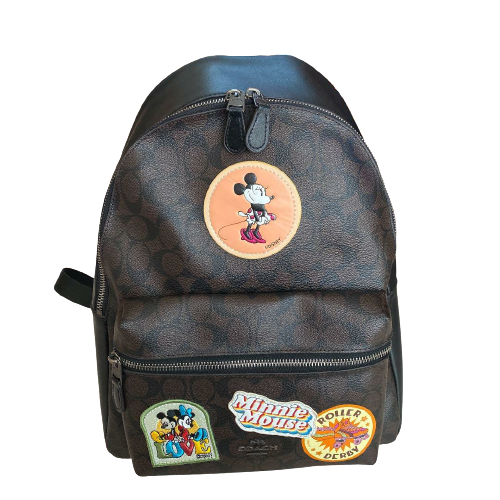 Popular coach x Disney collaboration backpack outlet genuine 0606 ＠ eBay