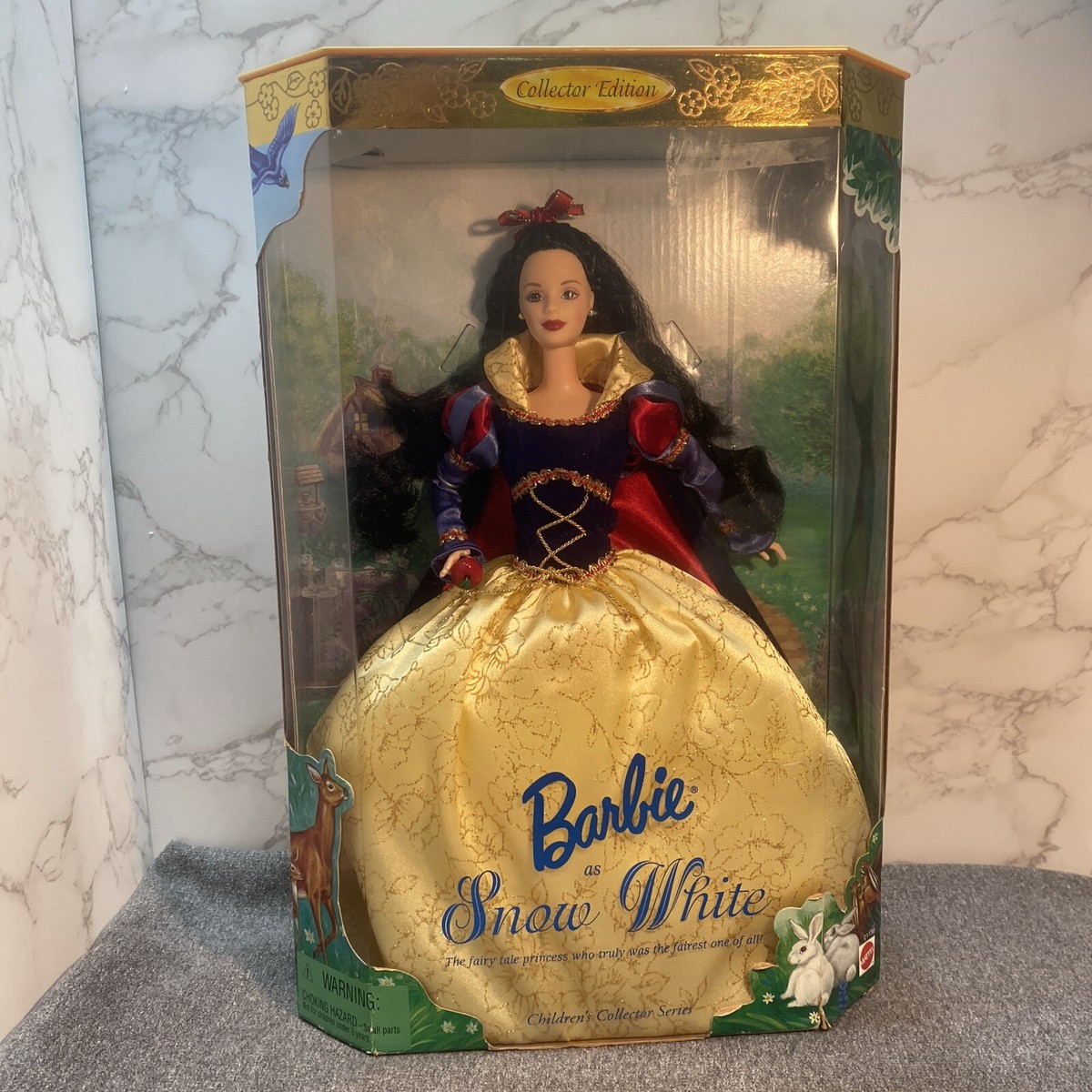Snow White Barbie Doll Disney Princess Collector Edition 1998