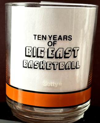 Vintage Ten Years Of Big East Basketball‎ Set Of 5 Glasses Out Of 10 10 Years of Big East Basketball , 4 main image 4