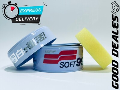Soft99 - White Wax   Soft Car Wax 350 g