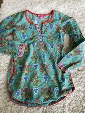 Biba girls sz. 4/5 lightweight tunic style top/dress. Beautiful design
