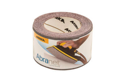 MIRKA Rollen Abranet 75 mm x 10 m  Klett P80 Gitternetz (1 St)  