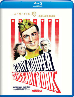 BLU-RAY Sergeant York (1941) NEW Gary Cooper