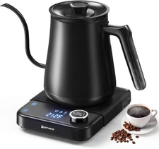 Electric Kettle,  Gooseneck Electric Kettle with Temperature Control, Pour over 