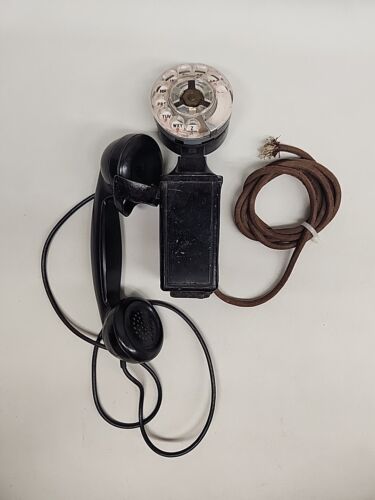 Western Electric G1 / 41A Rotary Dial Wall Mount Space Saver Rotary Dial Phone - Zdjęcie 1 z 8