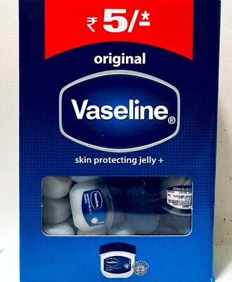 48-Pack Mini Vaseline - Adorable & Travel-Ready! Perfect 0.25oz Size