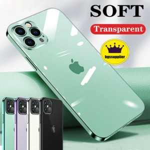 For Iphone 12 Pro 12 Mini 12 Pro Max Clear Case Soft Shockproof Crystal Cover Ebay