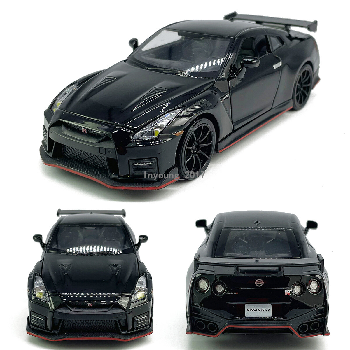Nissan GT-R Nismo Toy Car 1/32 Diecast Model Car Toys for Kids and Adults  Black | eBay
