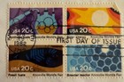 1982 Knoxville World's Fair First Day Cover Energy Stamps Folder — photo 4