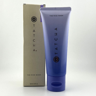 Tatcha The Rice Wash   4oz / 120ml   New Sealed