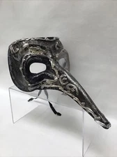 Men's Venetian Masquerade Long Nose Mask Vintage Style Costume Mask Read Descr..