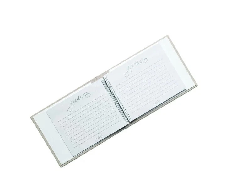 Libro de visitas Hortense B. Hewitt 50 aniversario Swirl Dots, 7,5 x 5,75 pulgadas Foto 4 de 4