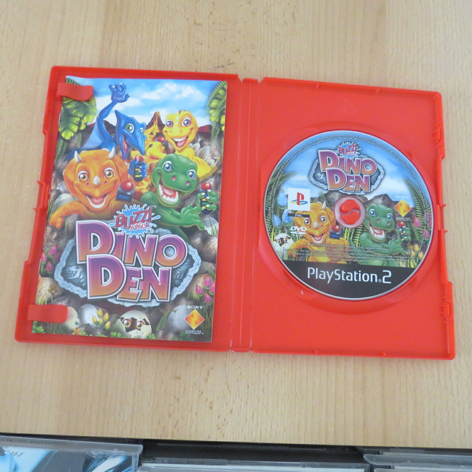 PS2 Buzz Junior Dino Den