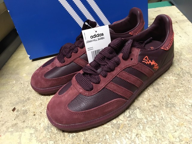 Size 7.5 - adidas Samba x Jonah Hill Maroon 2020 for sale online | eBay