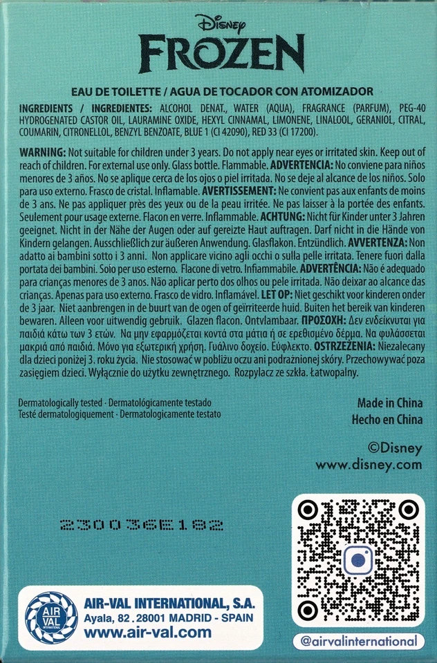 Frozen II Eau de Toilette Natural Spray, Anna & Elsa Parfüm, 30ml - Bild 2 von 4