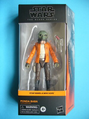 STAR WARS 6'' THE BLACK SERIES ANH - PONDA BABA MIB