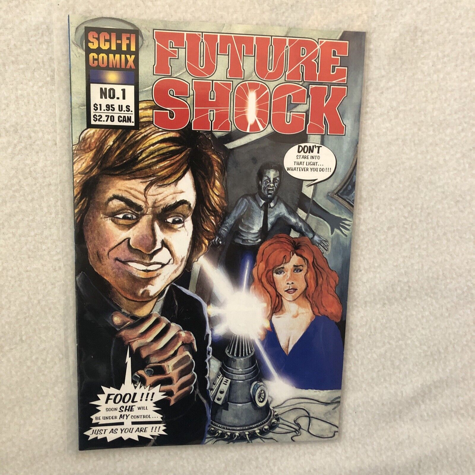 Sci-fi Comic Future Shock Book No. 1, NEW