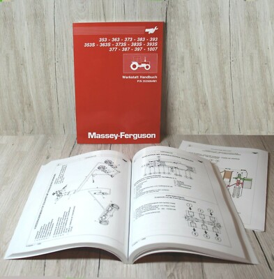 Massey Ferguson Reparaturanleitung Traktor MF 353 - 1007
