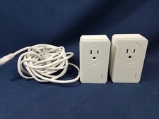 Set of 2 TP-LINK AV500 2 Port Passthrough Powerline Adapters TL-PA4020P Mint